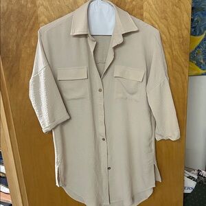 Women's Beige Blouse